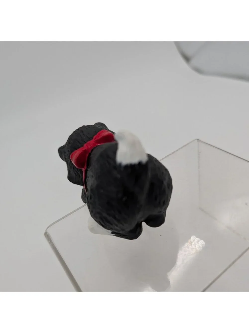Hallmark Ornament 1988 Kitty Cat Stocking Hanger VINTAGE Black Cat Christmas